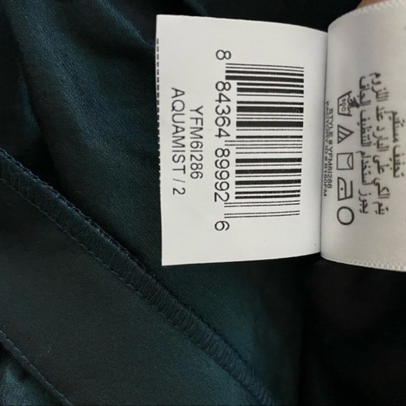 BCBGENERATION Aquamist Cocktail Party Dress 2 - Picture 5 of 6